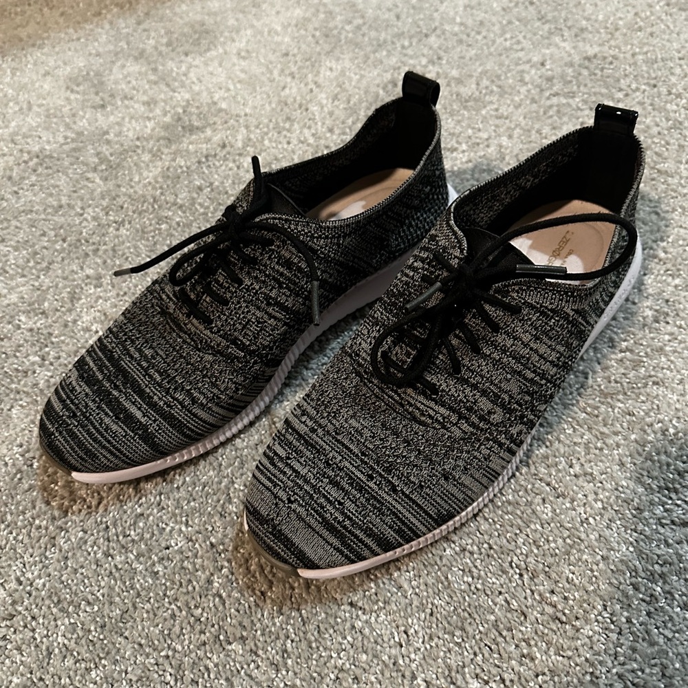 Cole Haan Black Knit Women's Flats